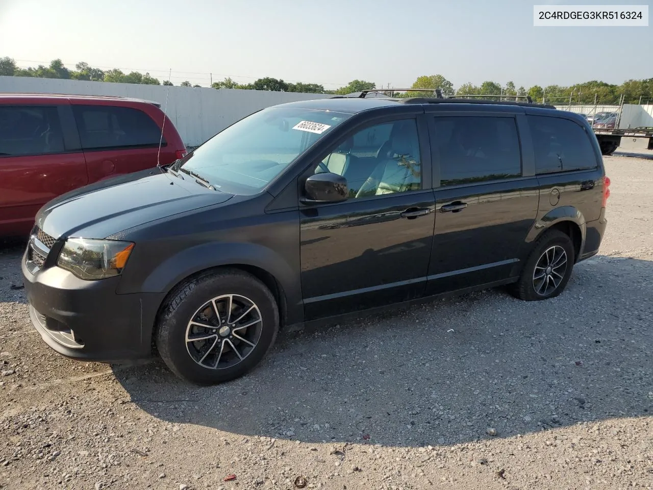 2C4RDGEG3KR516324 2019 Dodge Grand Caravan Gt