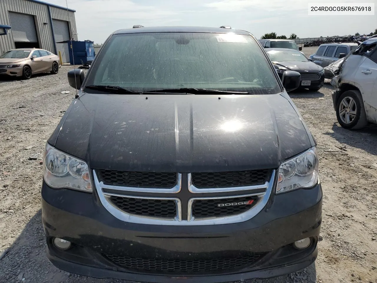 2019 Dodge Grand Caravan Sxt VIN: 2C4RDGCG5KR676918 Lot: 66113254