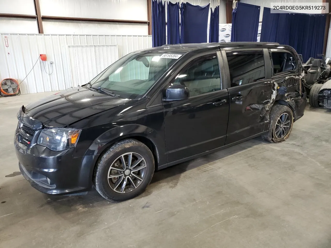 2C4RDGEG5KR519273 2019 Dodge Grand Caravan Gt