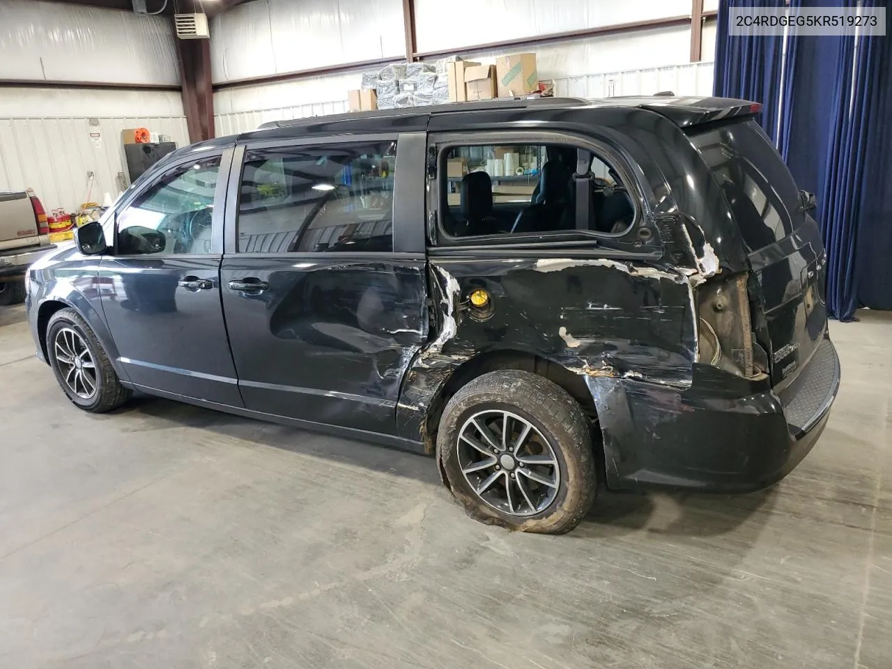 2019 Dodge Grand Caravan Gt VIN: 2C4RDGEG5KR519273 Lot: 66195384