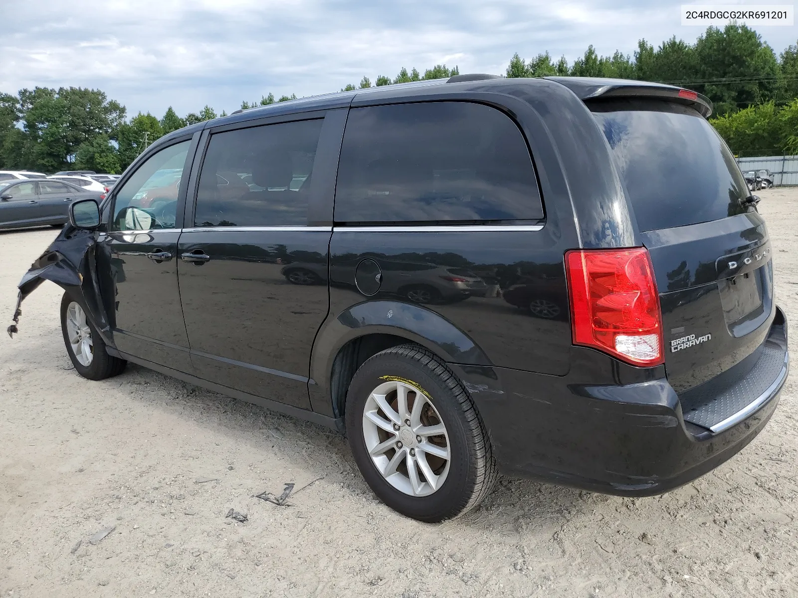 2C4RDGCG2KR691201 2019 Dodge Grand Caravan Sxt