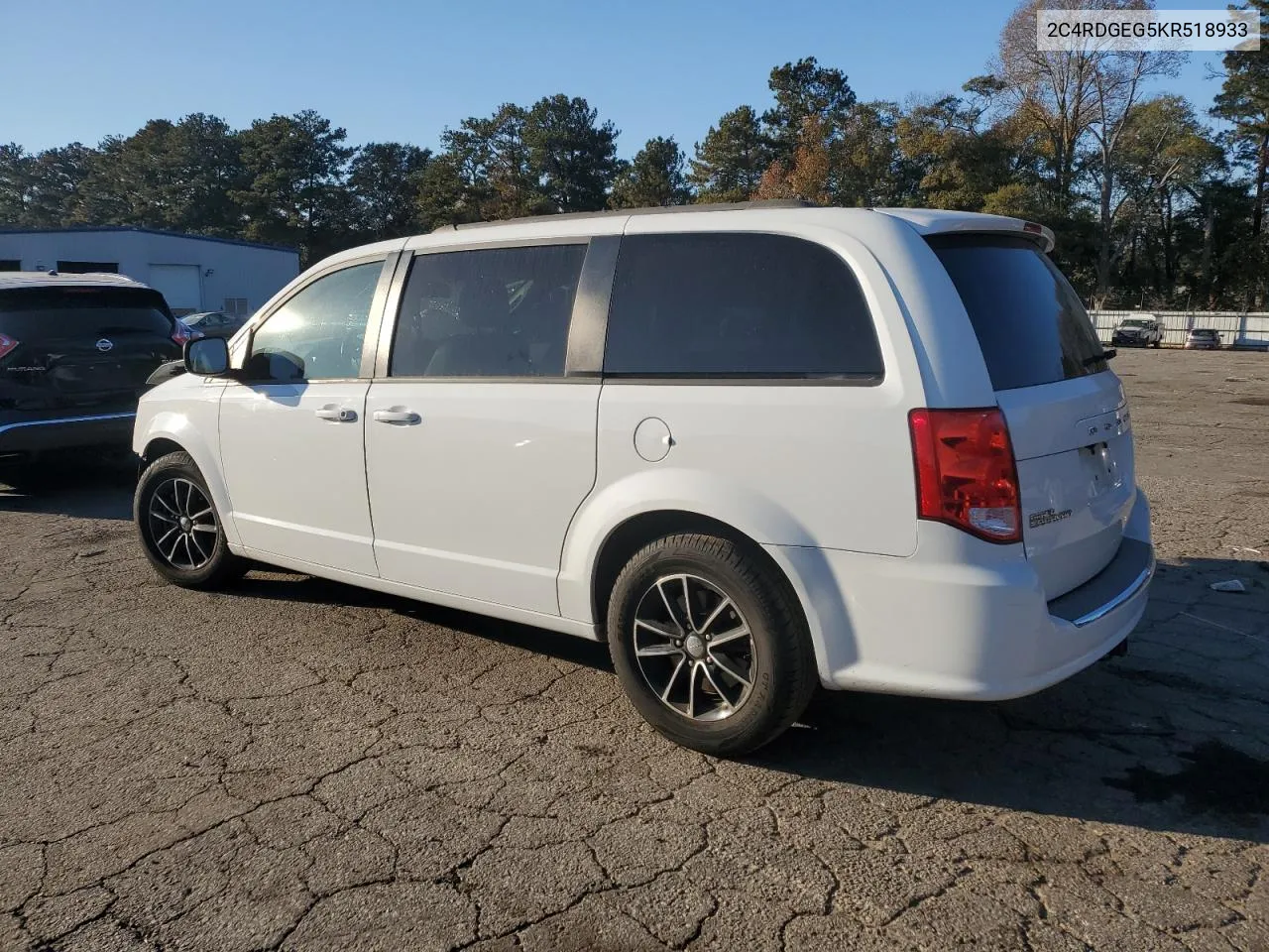 2019 Dodge Grand Caravan Gt VIN: 2C4RDGEG5KR518933 Lot: 66516424