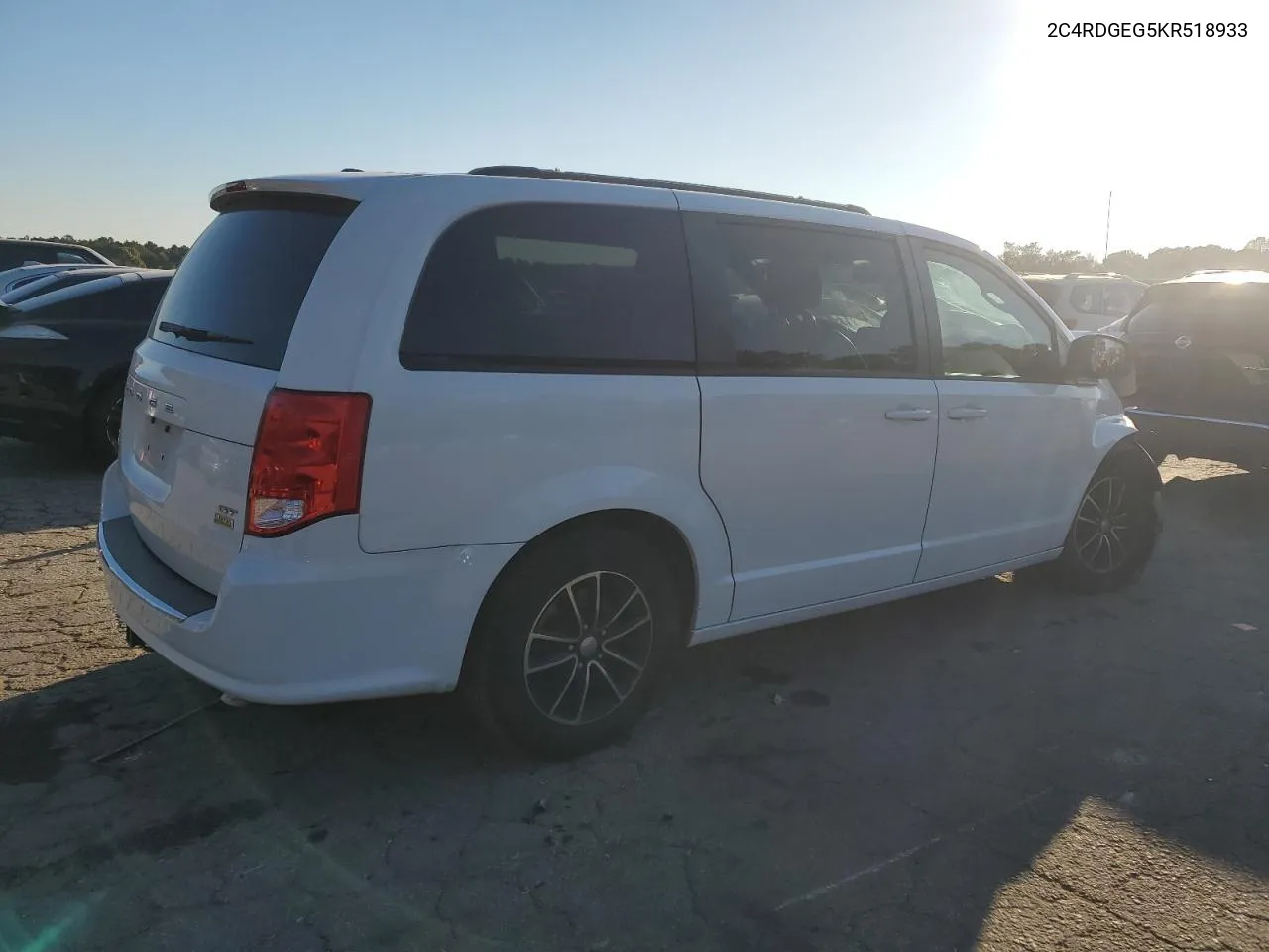 2019 Dodge Grand Caravan Gt VIN: 2C4RDGEG5KR518933 Lot: 66516424