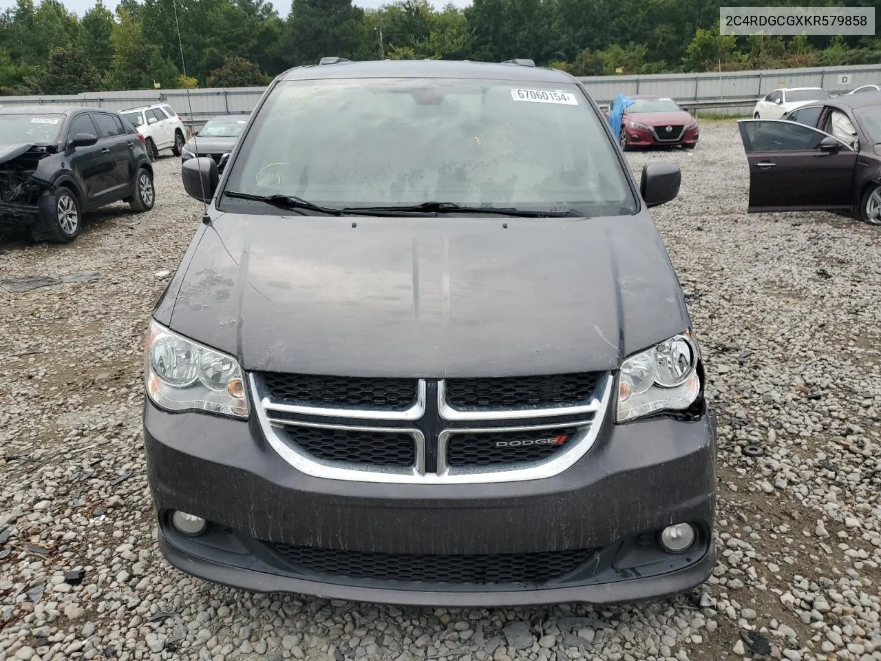 2019 Dodge Grand Caravan Sxt VIN: 2C4RDGCGXKR579858 Lot: 67060154