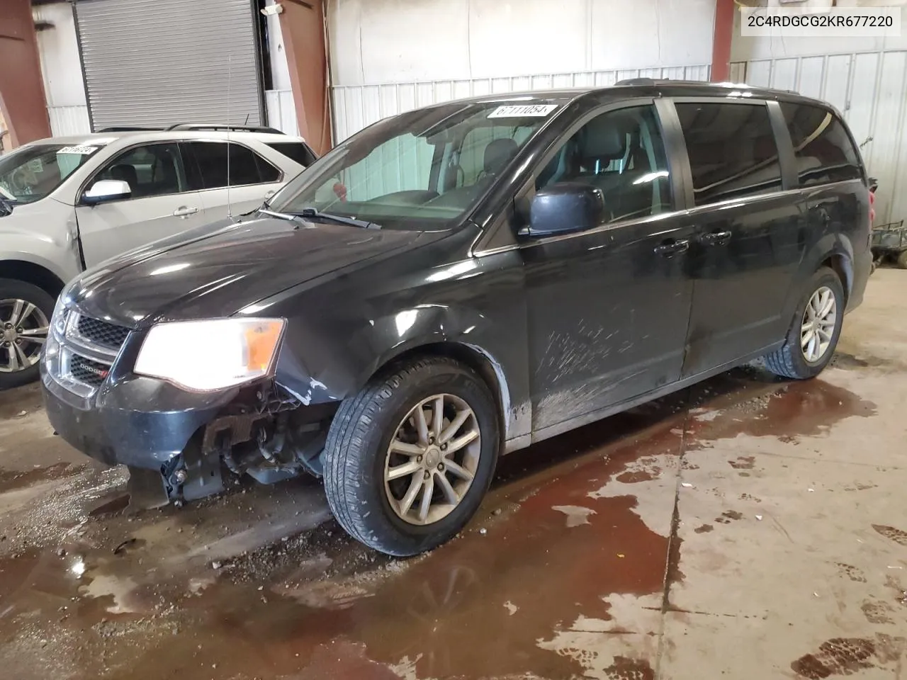 2C4RDGCG2KR677220 2019 Dodge Grand Caravan Sxt