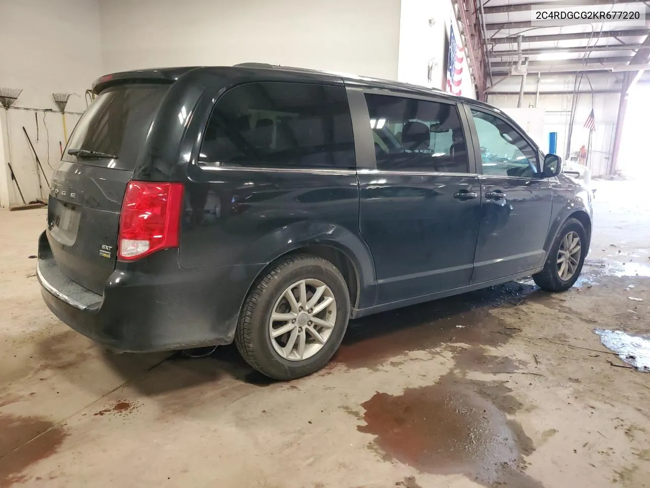 2C4RDGCG2KR677220 2019 Dodge Grand Caravan Sxt