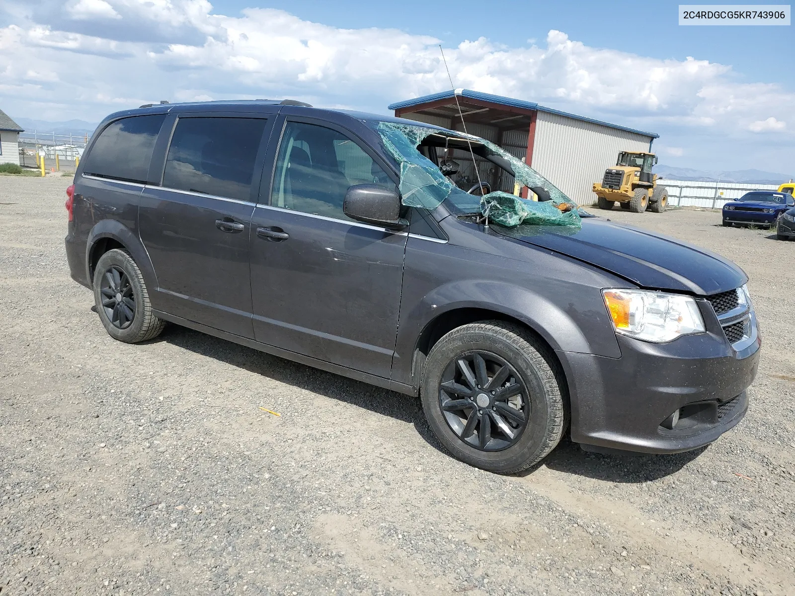 2C4RDGCG5KR743906 2019 Dodge Grand Caravan Sxt