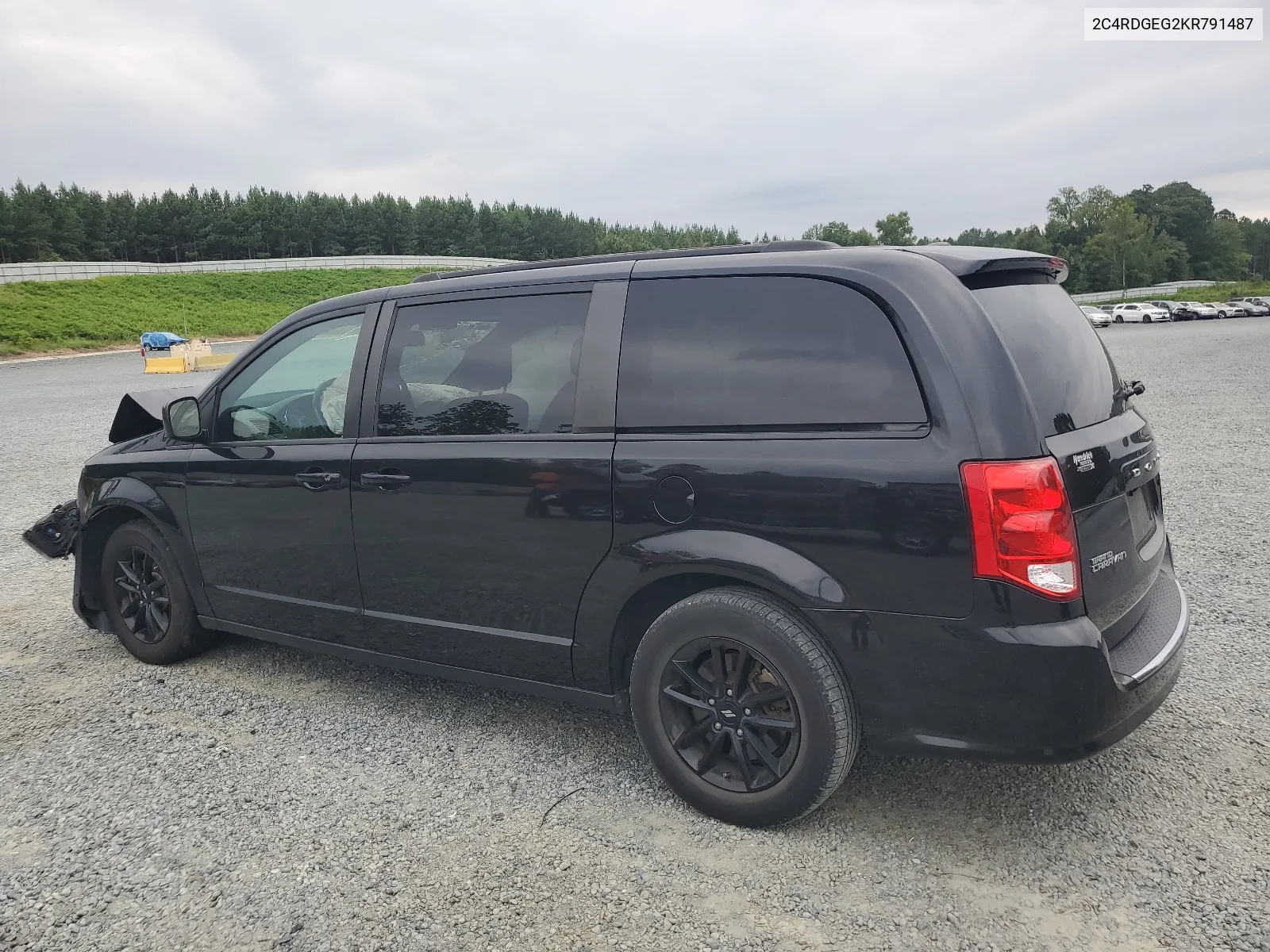 2019 Dodge Grand Caravan Gt VIN: 2C4RDGEG2KR791487 Lot: 67366794