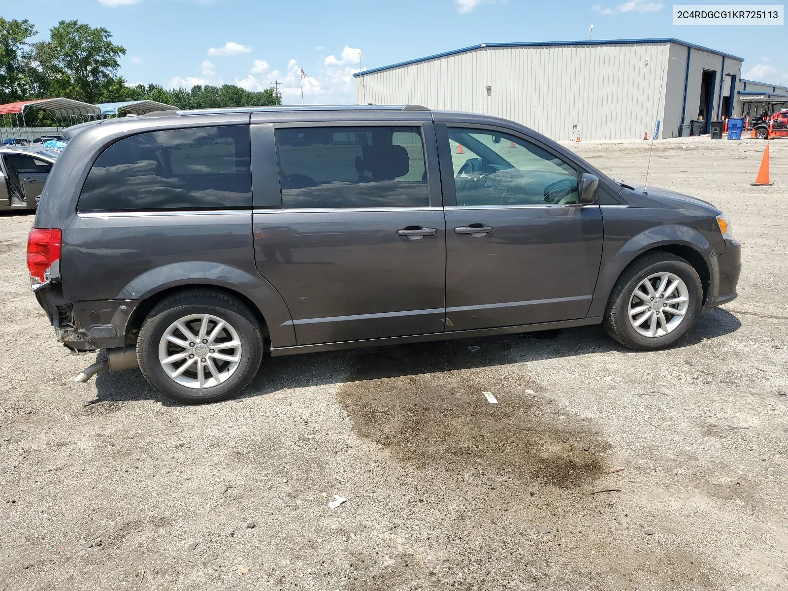 2019 Dodge Grand Caravan Sxt VIN: 2C4RDGCG1KR725113 Lot: 67578624