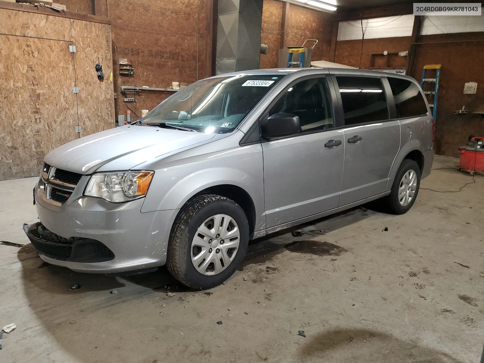 2C4RDGBG9KR781043 2019 Dodge Grand Caravan Se