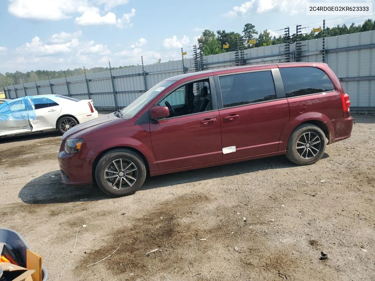 2C4RDGEG2KR623333 2019 Dodge Grand Caravan Gt