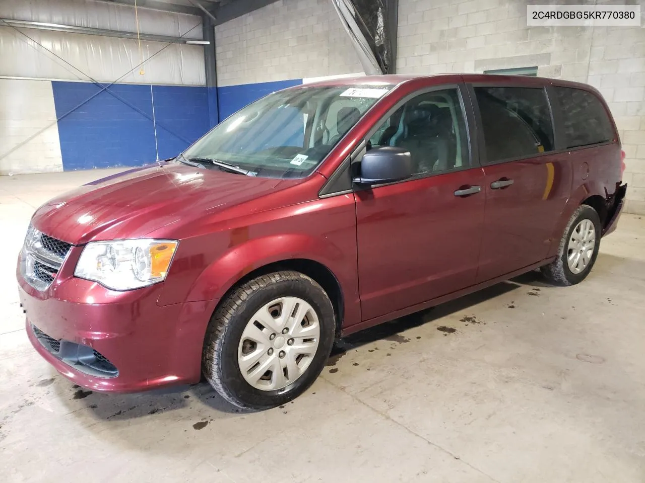 2019 Dodge Grand Caravan Se VIN: 2C4RDGBG5KR770380 Lot: 67872974