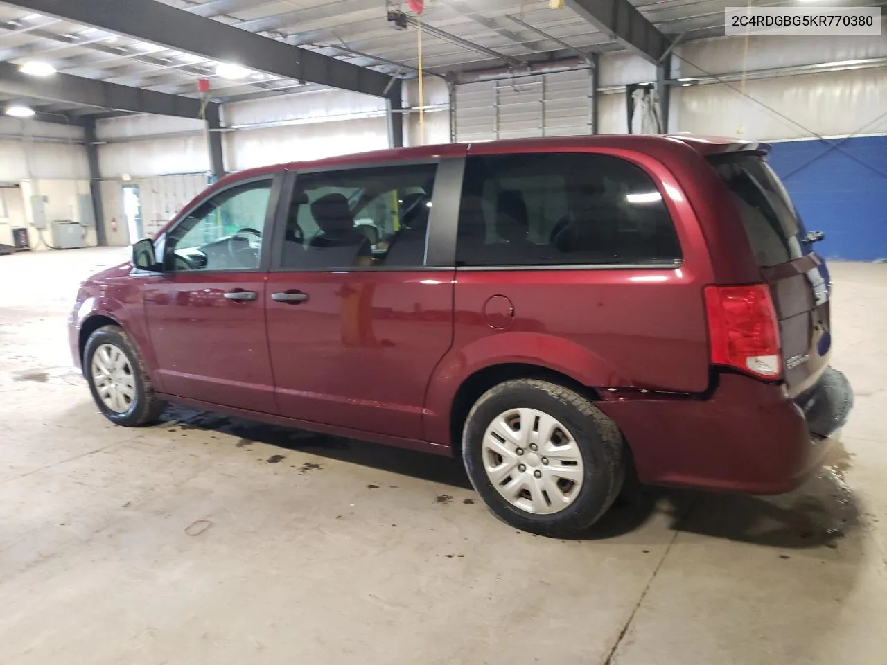 2019 Dodge Grand Caravan Se VIN: 2C4RDGBG5KR770380 Lot: 67872974