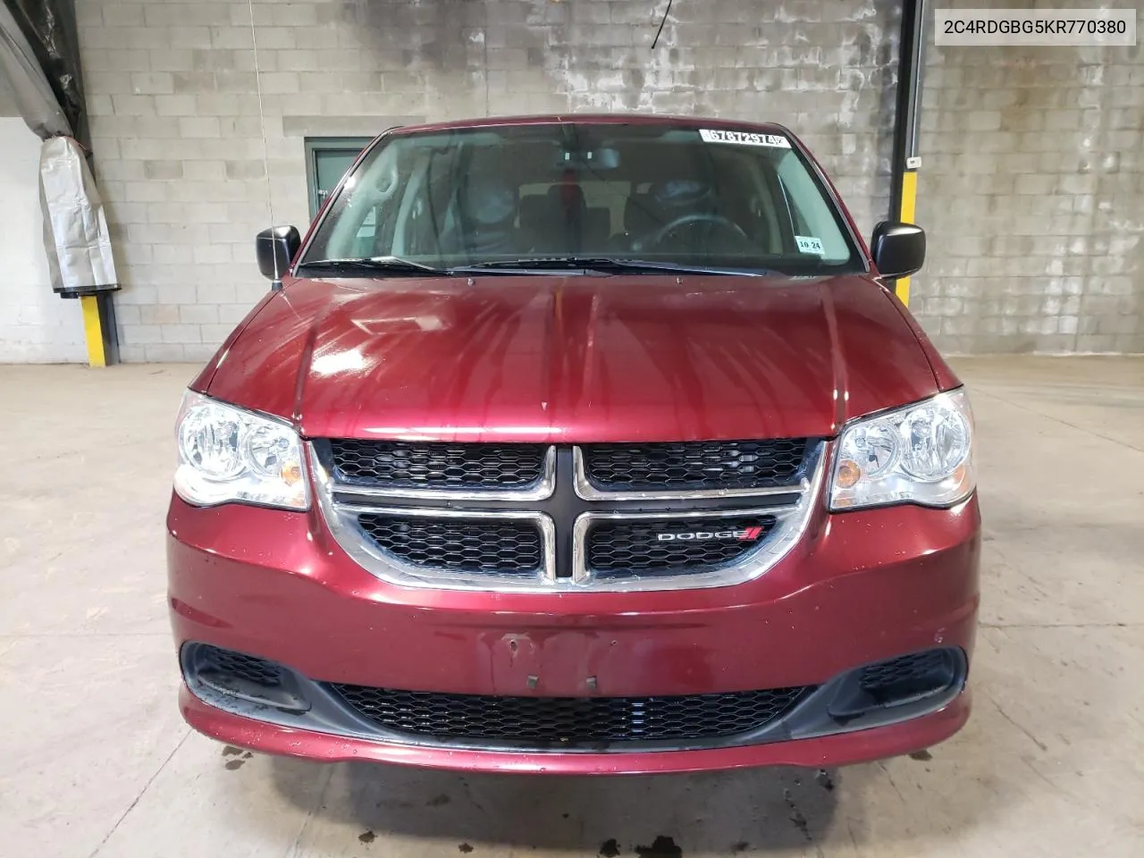 2C4RDGBG5KR770380 2019 Dodge Grand Caravan Se