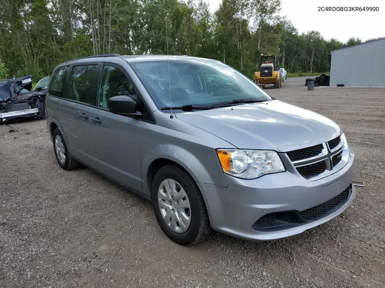 2C4RDGBG3KR649900 2019 Dodge Grand Caravan Se