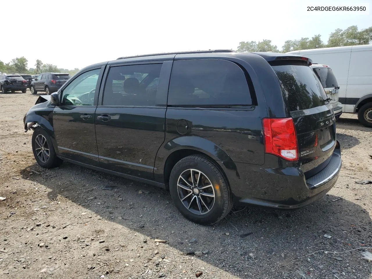 2019 Dodge Grand Caravan Gt VIN: 2C4RDGEG6KR663950 Lot: 68077344