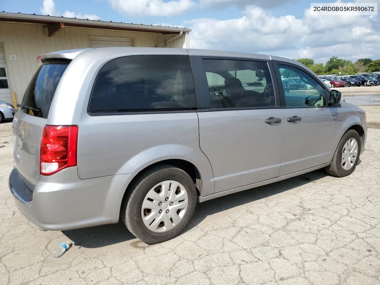 2C4RDGBG5KR590672 2019 Dodge Grand Caravan Se