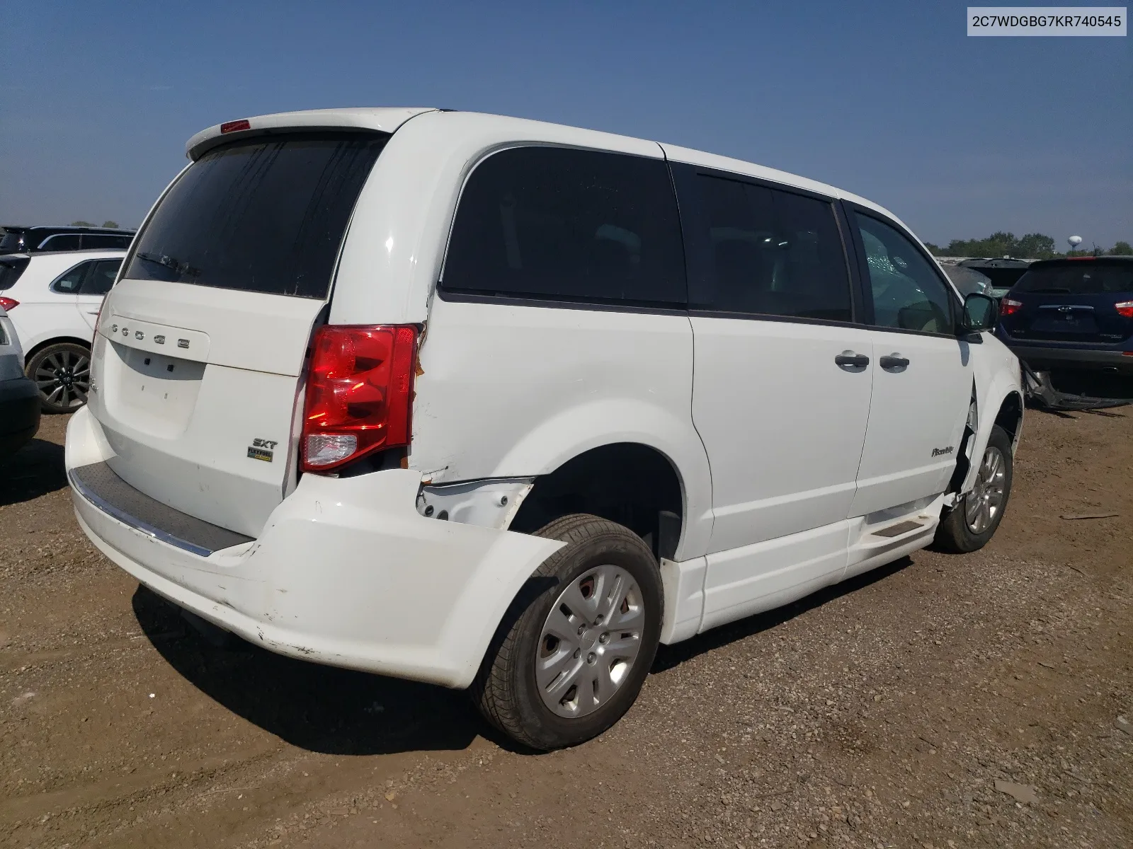 2019 Dodge Grand Caravan Se VIN: 2C7WDGBG7KR740545 Lot: 68323064