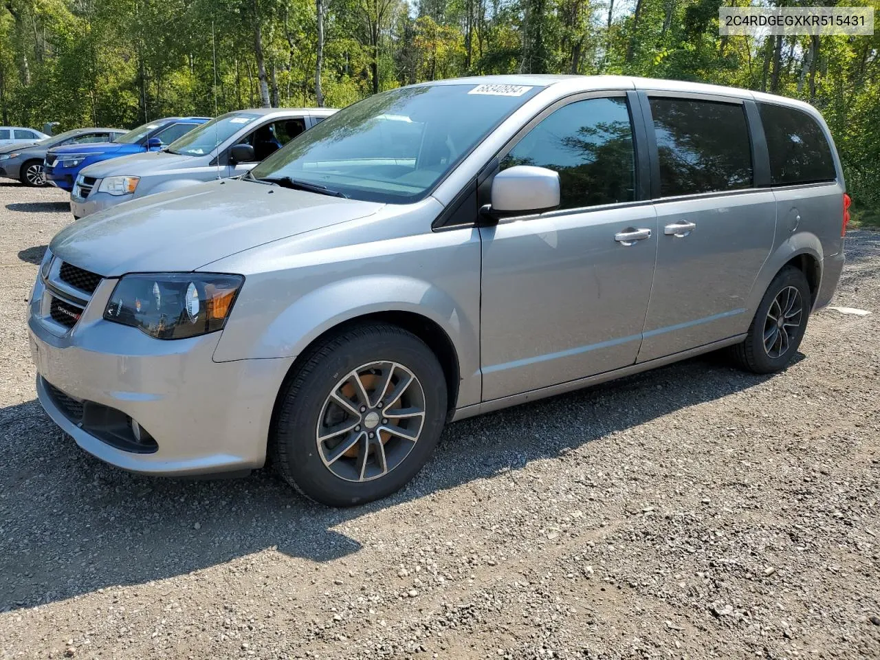 2C4RDGEGXKR515431 2019 Dodge Grand Caravan Gt