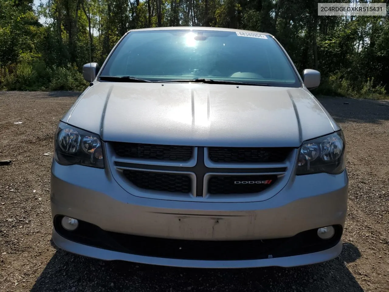 2C4RDGEGXKR515431 2019 Dodge Grand Caravan Gt