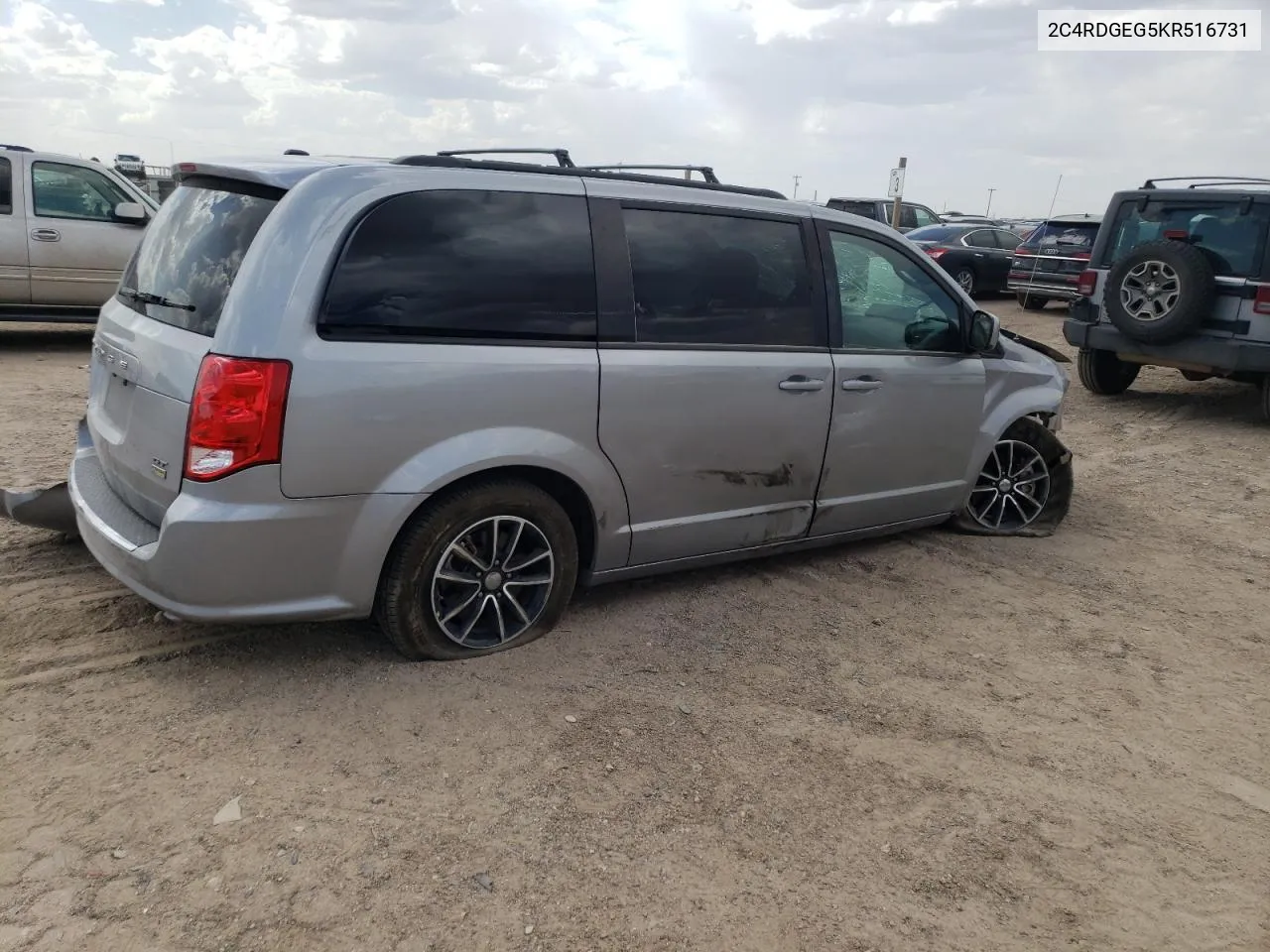 2C4RDGEG5KR516731 2019 Dodge Grand Caravan Gt