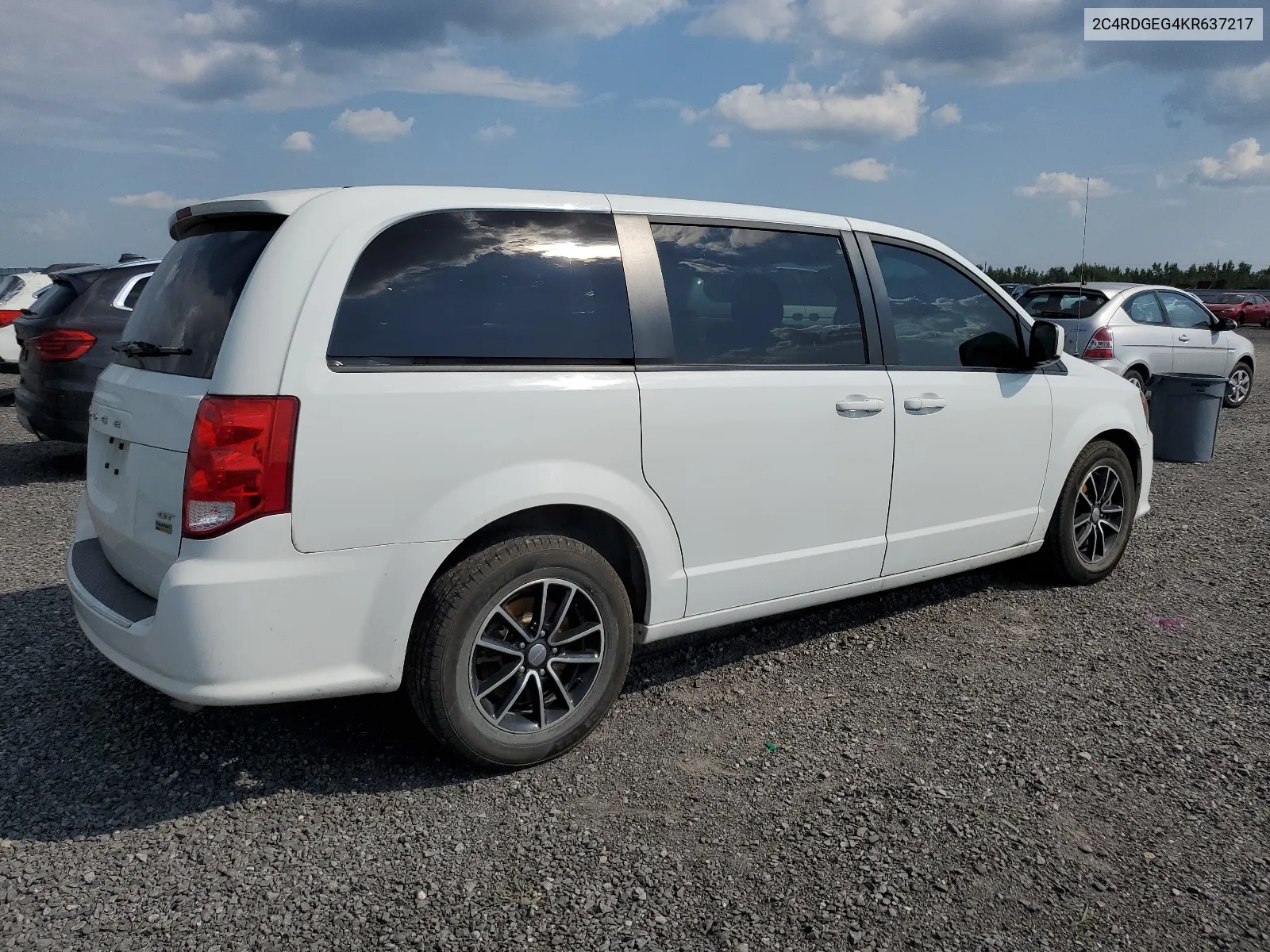 2019 Dodge Grand Caravan Gt VIN: 2C4RDGEG4KR637217 Lot: 68455284