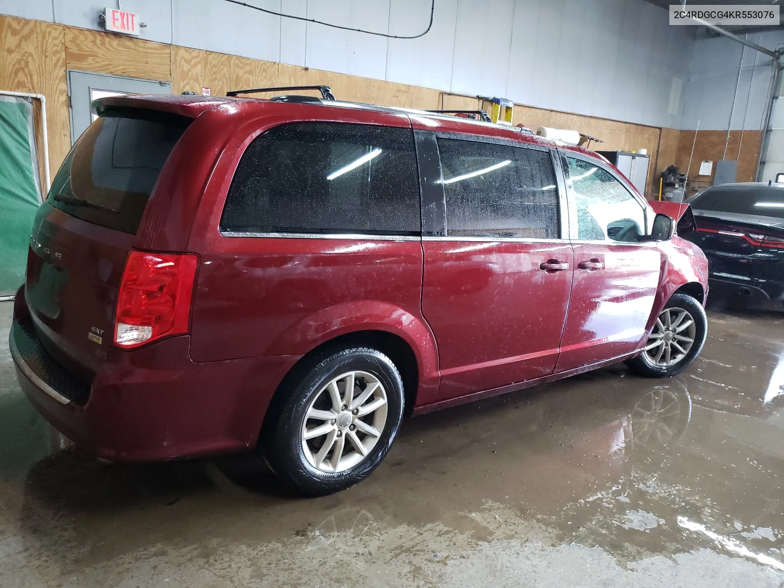 2C4RDGCG4KR553076 2019 Dodge Grand Caravan Sxt