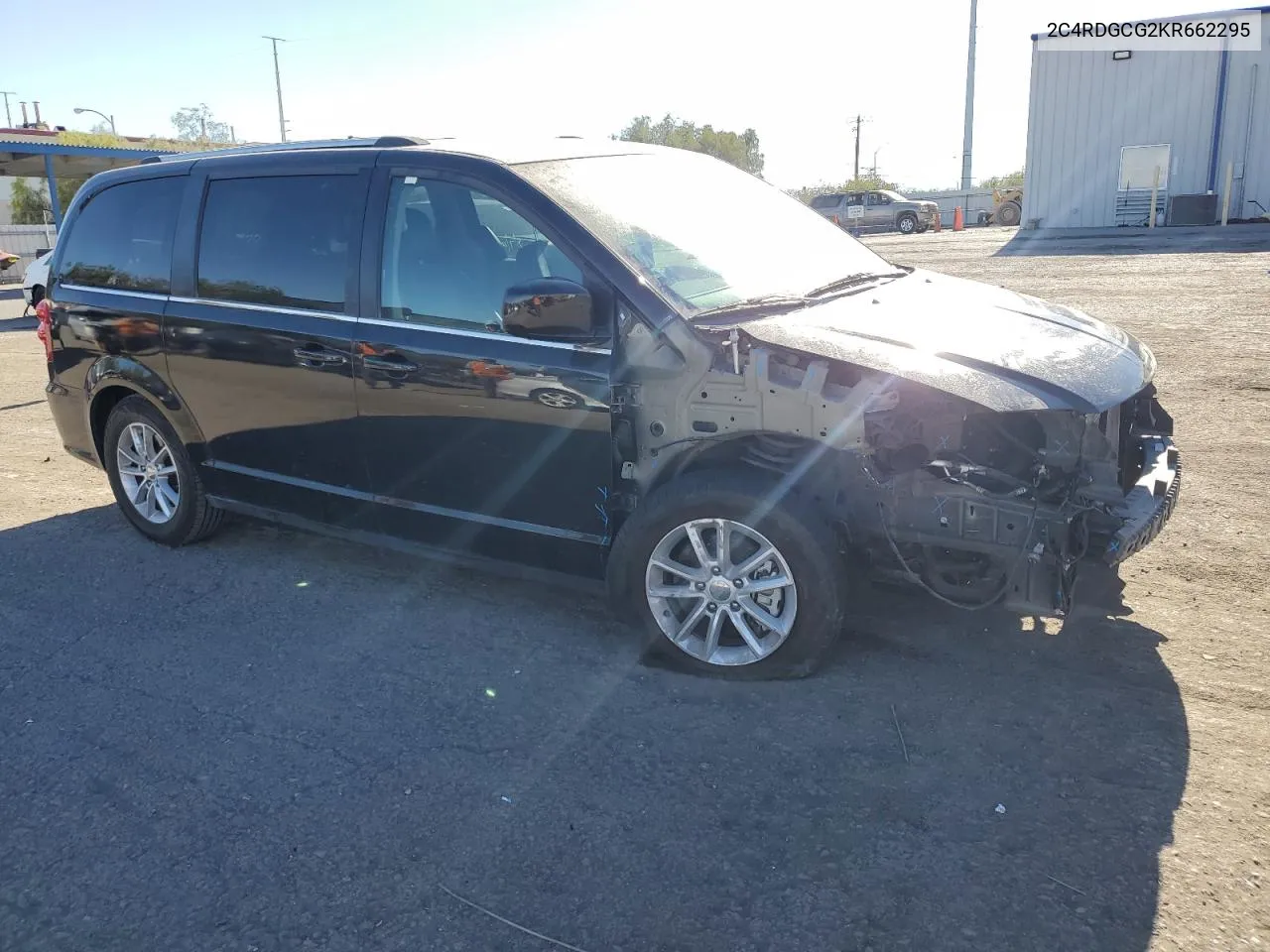 2019 Dodge Grand Caravan Sxt VIN: 2C4RDGCG2KR662295 Lot: 68858844