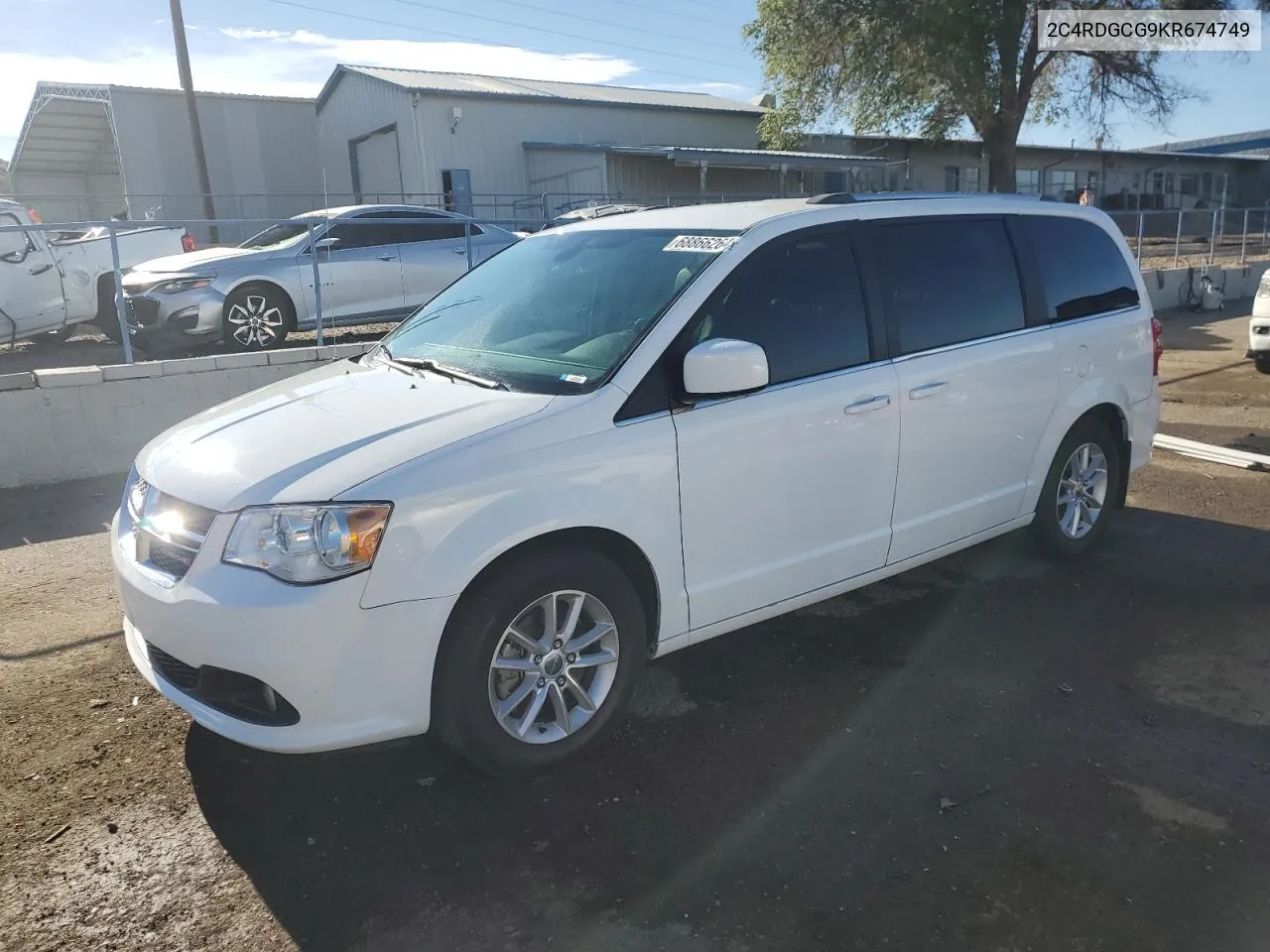 2C4RDGCG9KR674749 2019 Dodge Grand Caravan Sxt