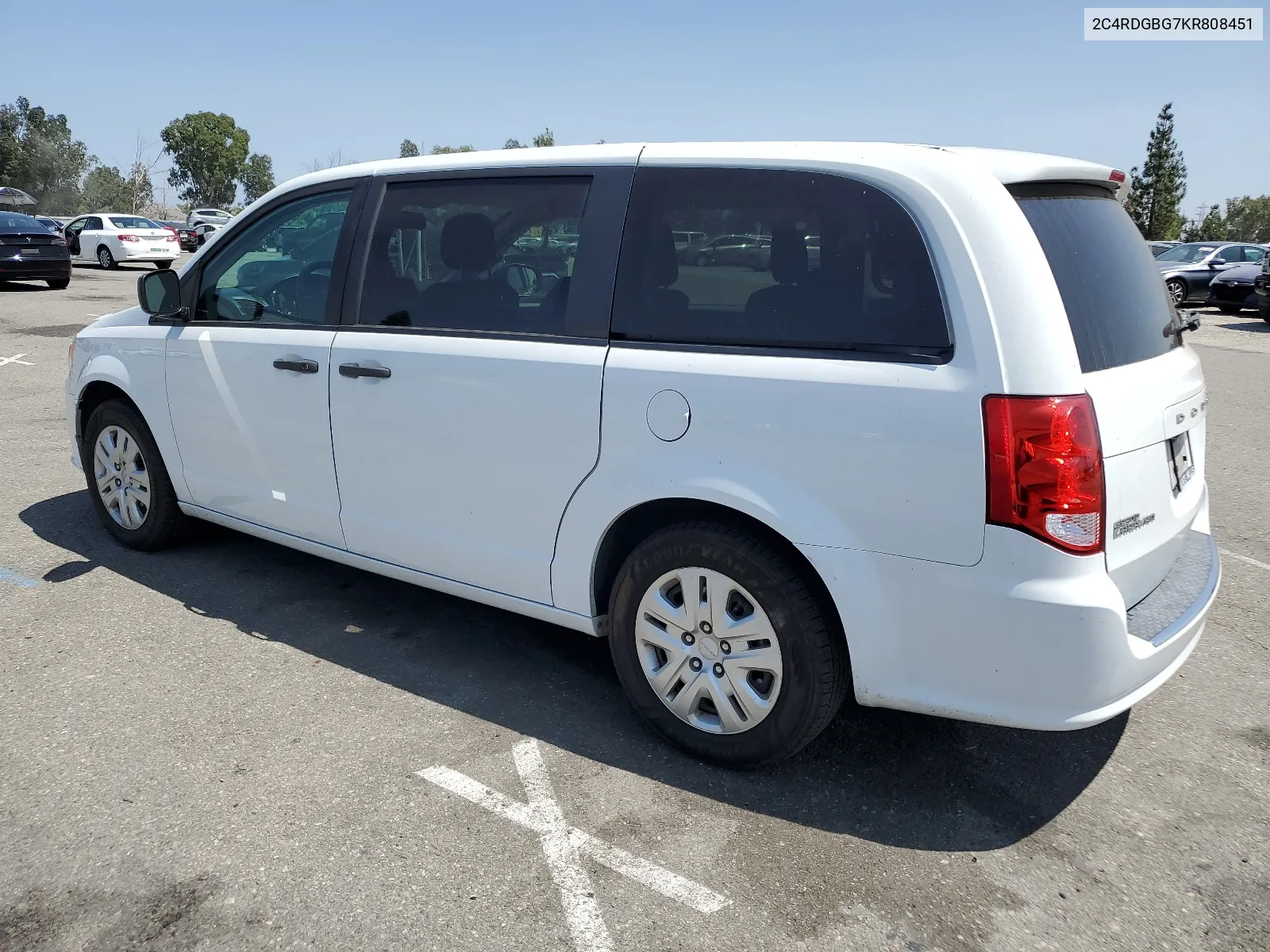 2C4RDGBG7KR808451 2019 Dodge Grand Caravan Se