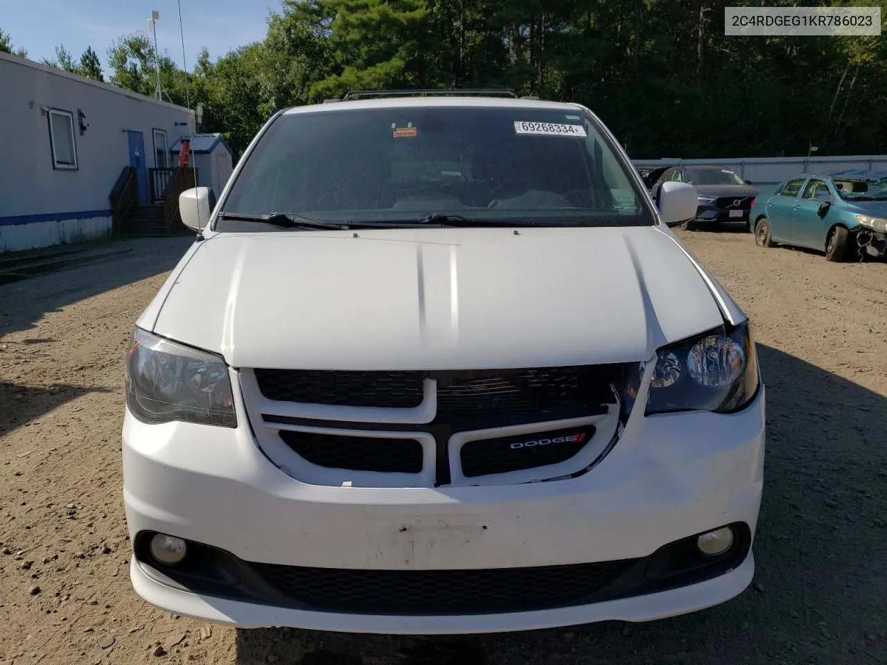 2C4RDGEG1KR786023 2019 Dodge Grand Caravan Gt