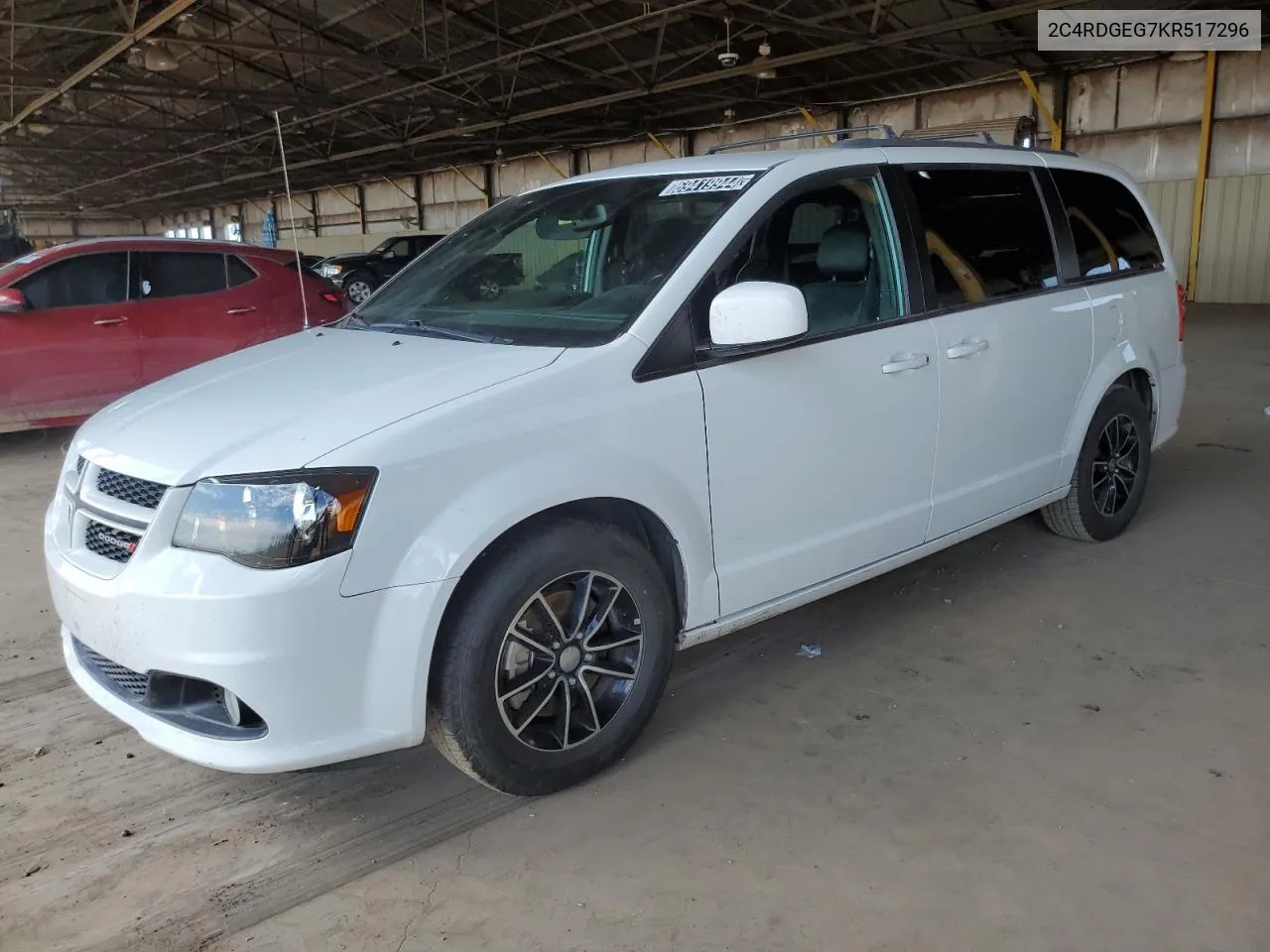 2019 Dodge Grand Caravan Gt VIN: 2C4RDGEG7KR517296 Lot: 69419944