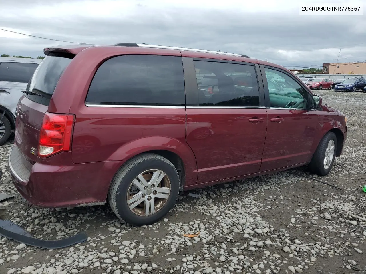 2C4RDGCG1KR776367 2019 Dodge Grand Caravan Sxt