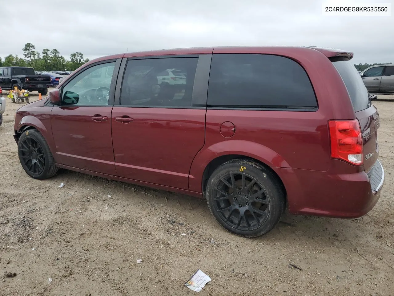 2C4RDGEG8KR535550 2019 Dodge Grand Caravan Gt