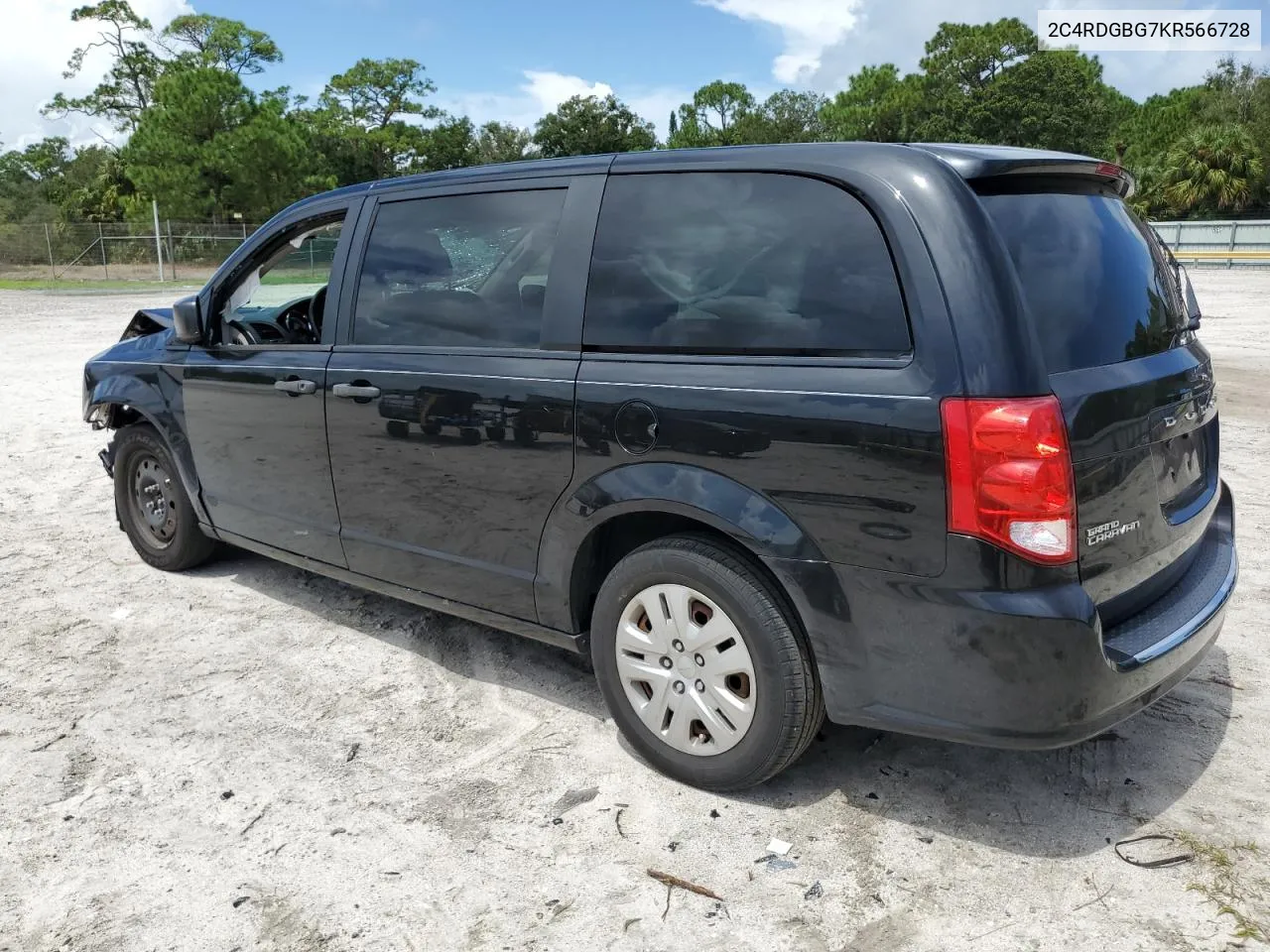 2C4RDGBG7KR566728 2019 Dodge Grand Caravan Se