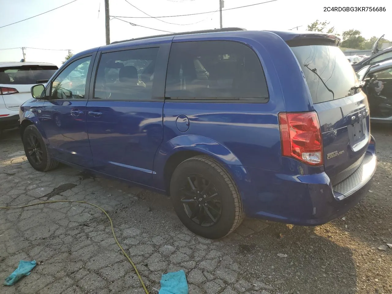 2019 Dodge Grand Caravan Se VIN: 2C4RDGBG3KR756686 Lot: 70226154