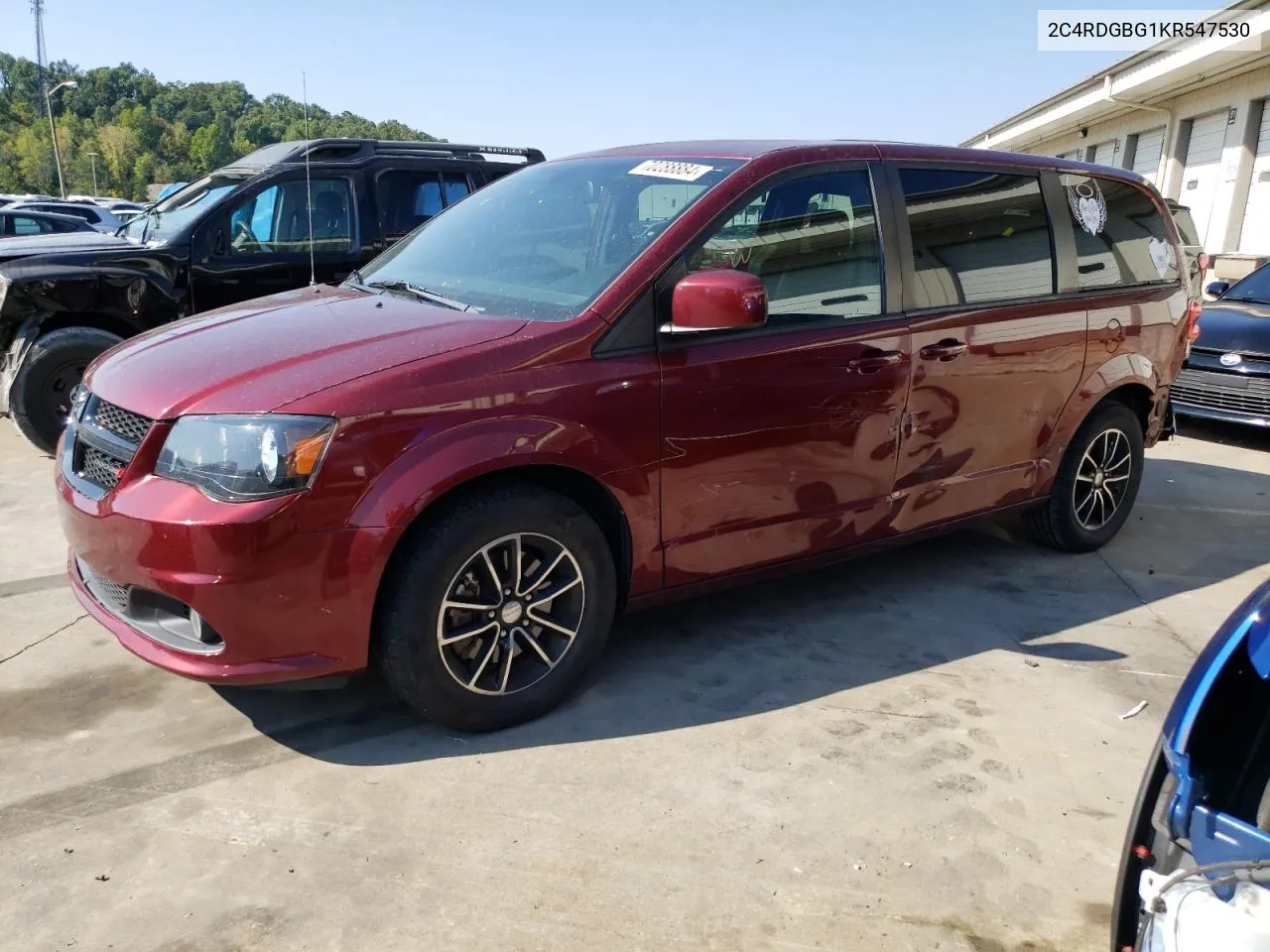 2019 Dodge Grand Caravan Se VIN: 2C4RDGBG1KR547530 Lot: 70288884