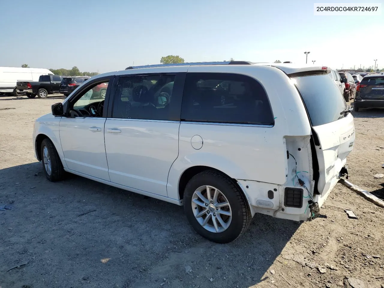 2C4RDGCG4KR724697 2019 Dodge Grand Caravan Sxt