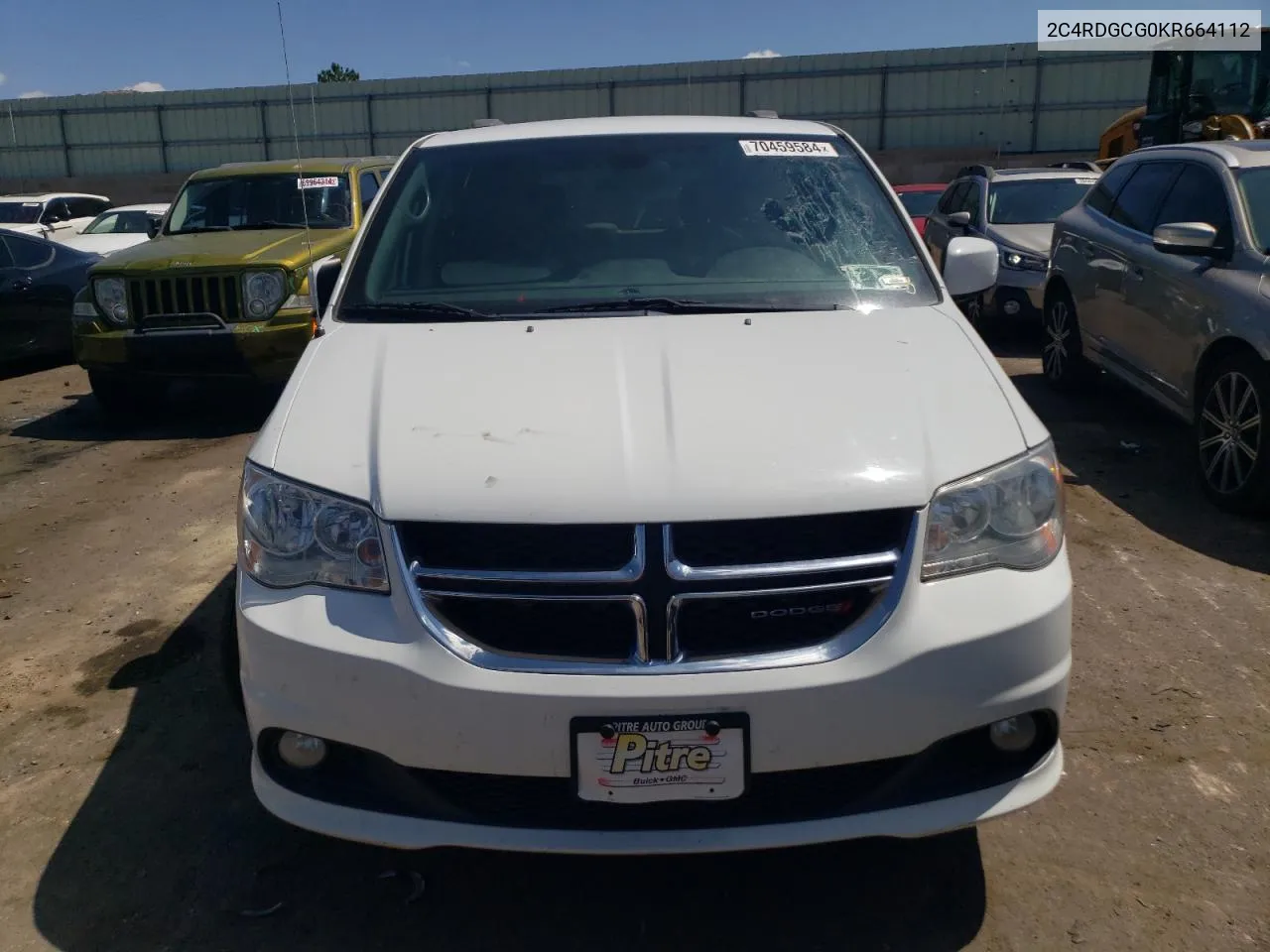 2C4RDGCG0KR664112 2019 Dodge Grand Caravan Sxt