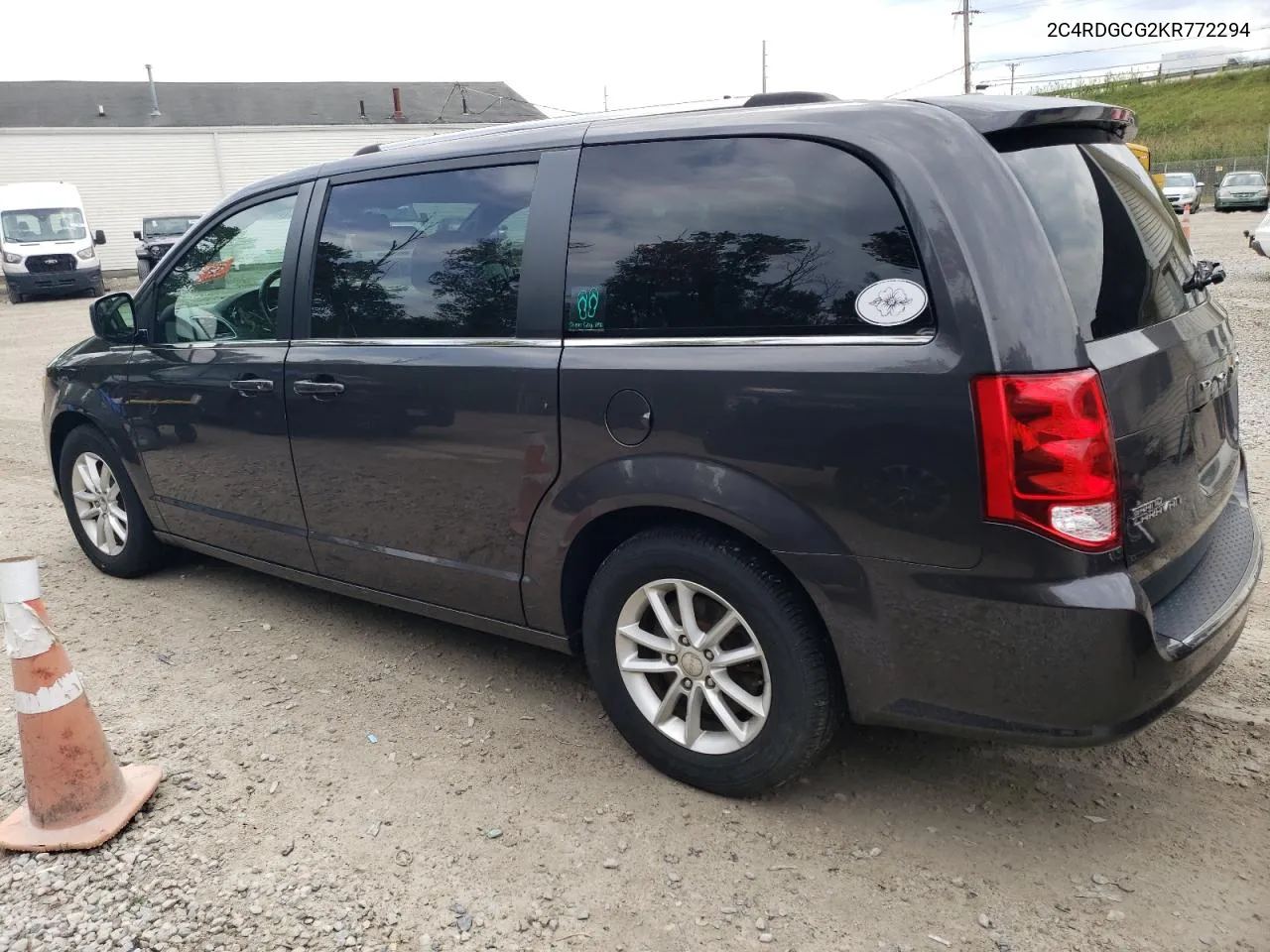 2019 Dodge Grand Caravan Sxt VIN: 2C4RDGCG2KR772294 Lot: 70508844