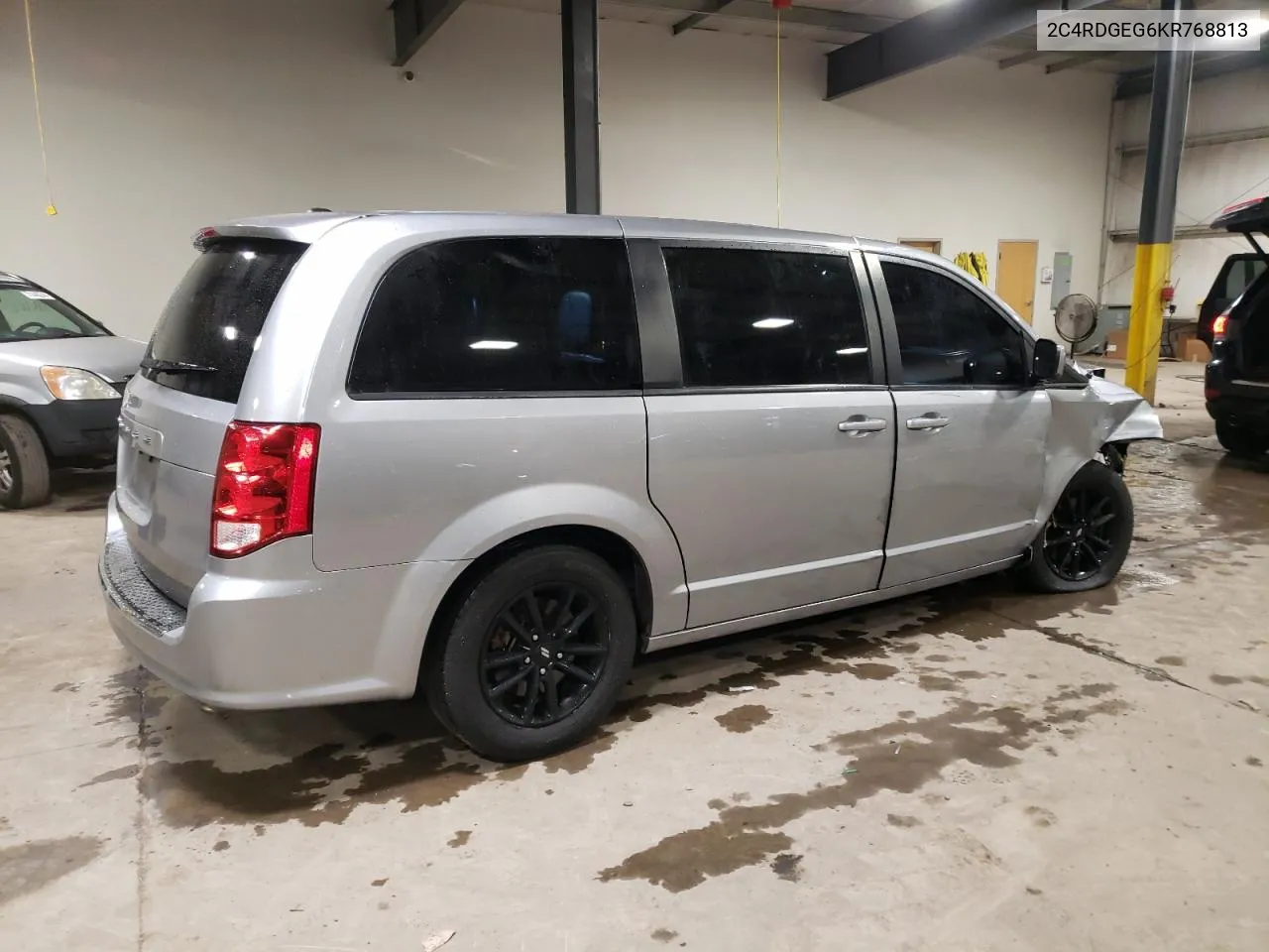 2019 Dodge Grand Caravan Gt VIN: 2C4RDGEG6KR768813 Lot: 70849864