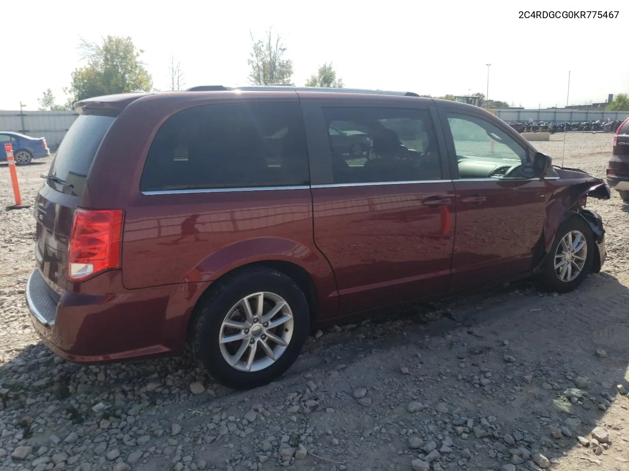 2C4RDGCG0KR775467 2019 Dodge Grand Caravan Sxt