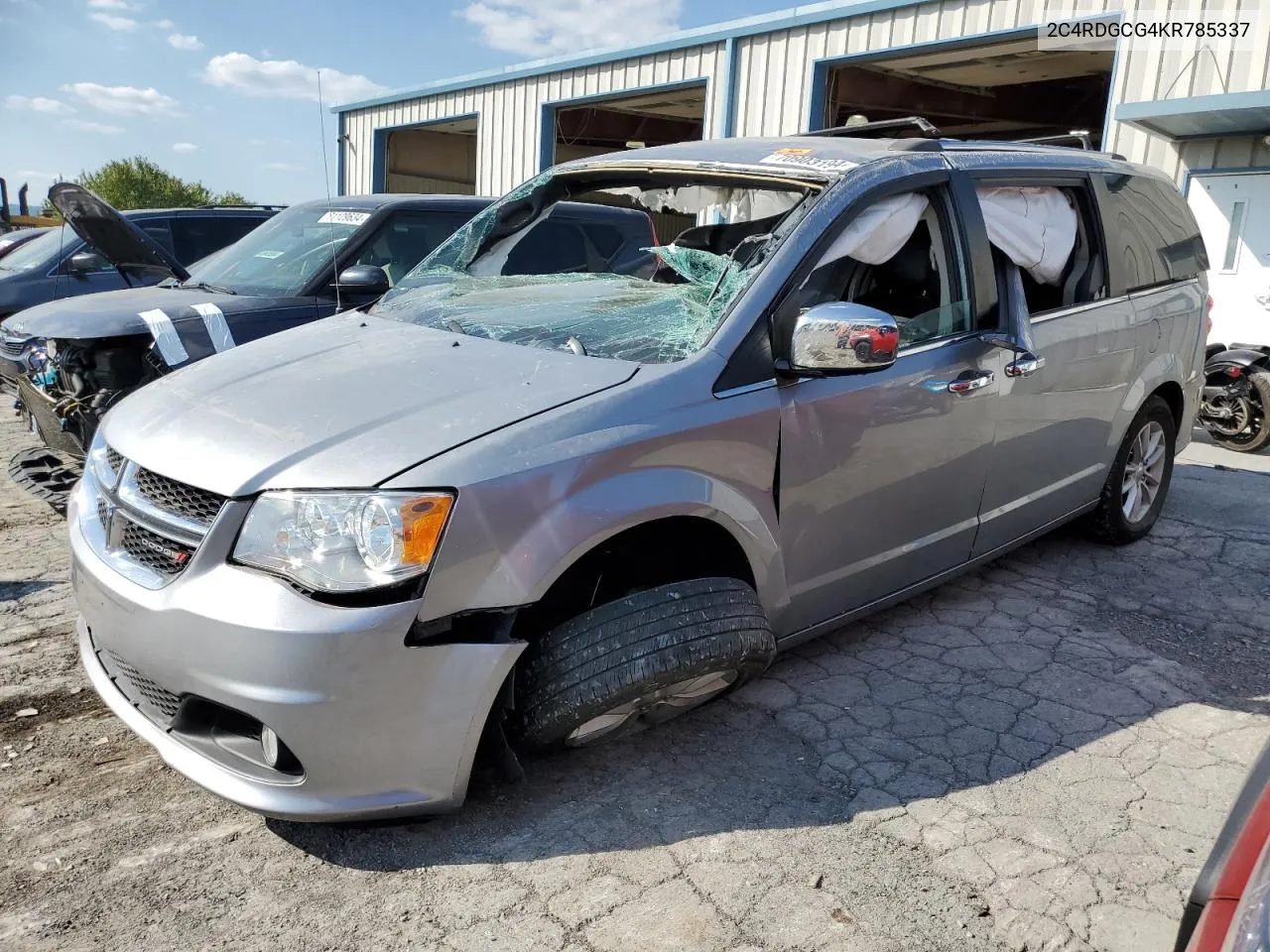 2019 Dodge Grand Caravan Sxt VIN: 2C4RDGCG4KR785337 Lot: 70903194