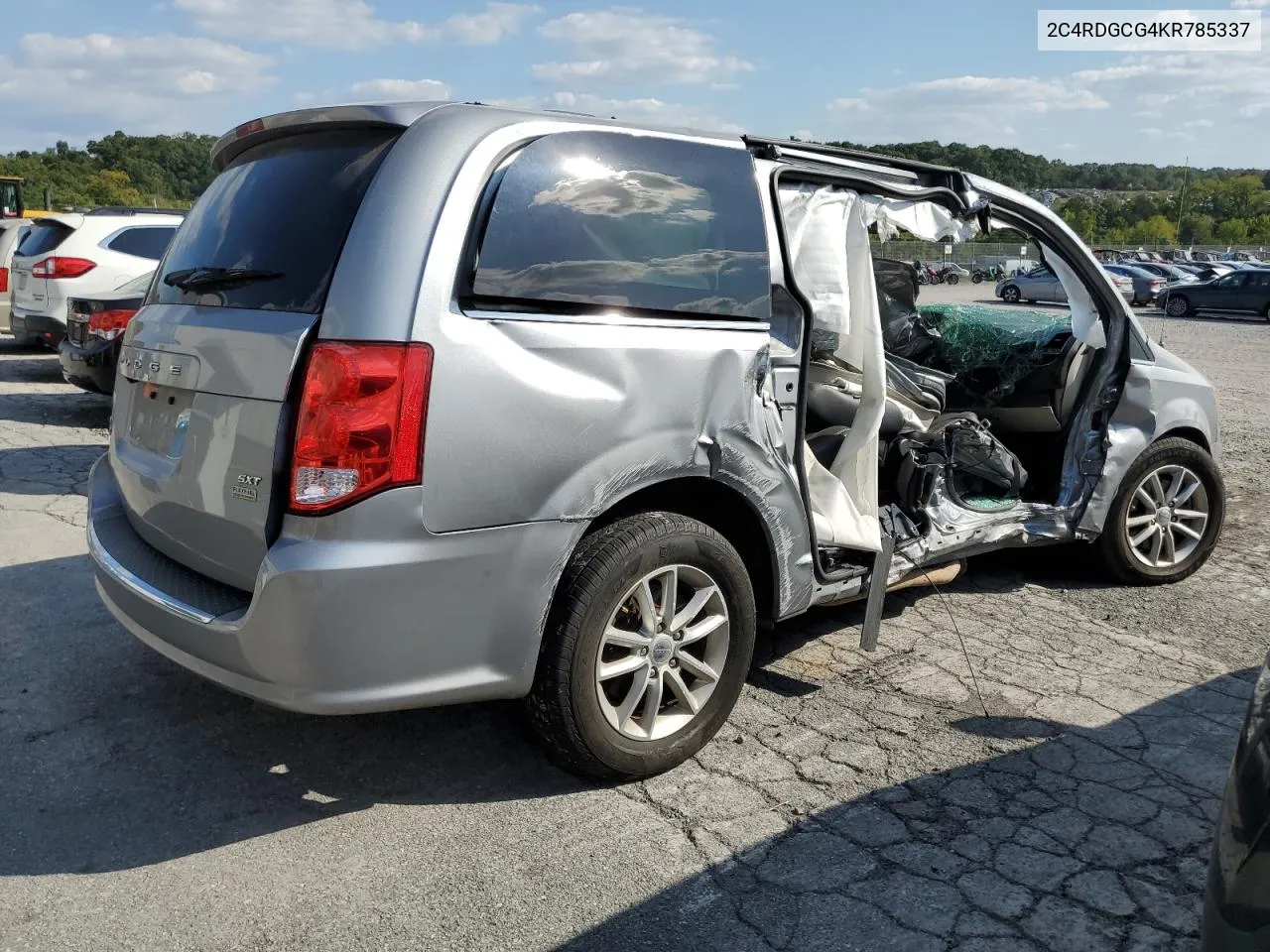 2019 Dodge Grand Caravan Sxt VIN: 2C4RDGCG4KR785337 Lot: 70903194