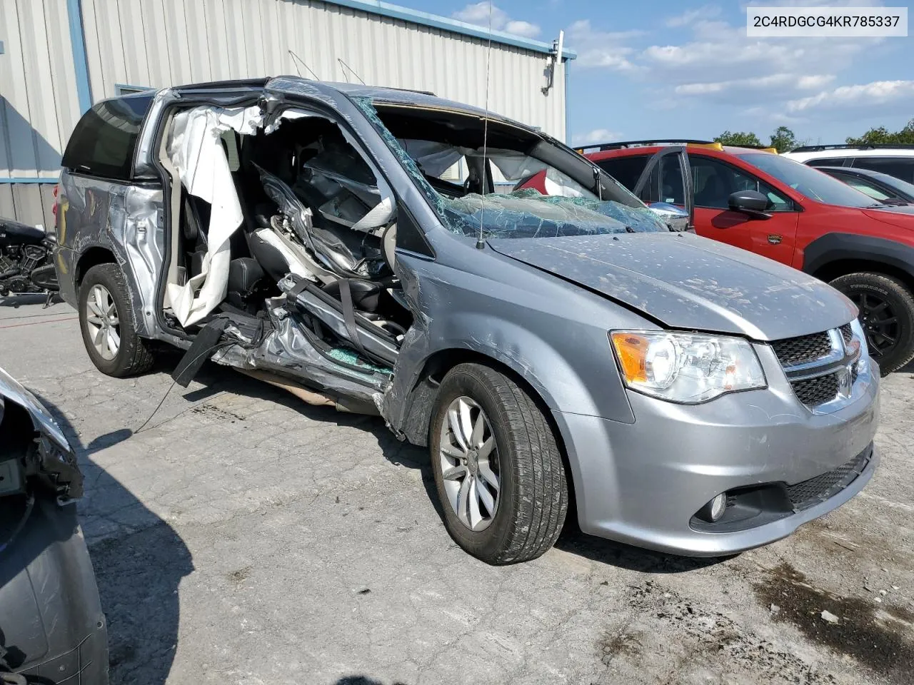 2019 Dodge Grand Caravan Sxt VIN: 2C4RDGCG4KR785337 Lot: 70903194