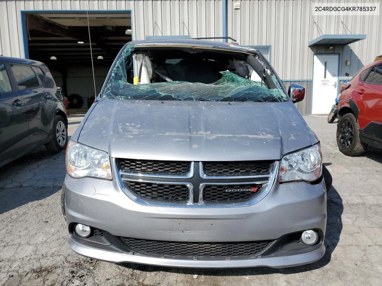 2019 Dodge Grand Caravan Sxt VIN: 2C4RDGCG4KR785337 Lot: 70903194