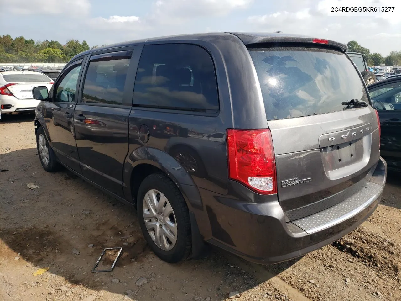 2019 Dodge Grand Caravan Se VIN: 2C4RDGBG5KR615277 Lot: 70967214