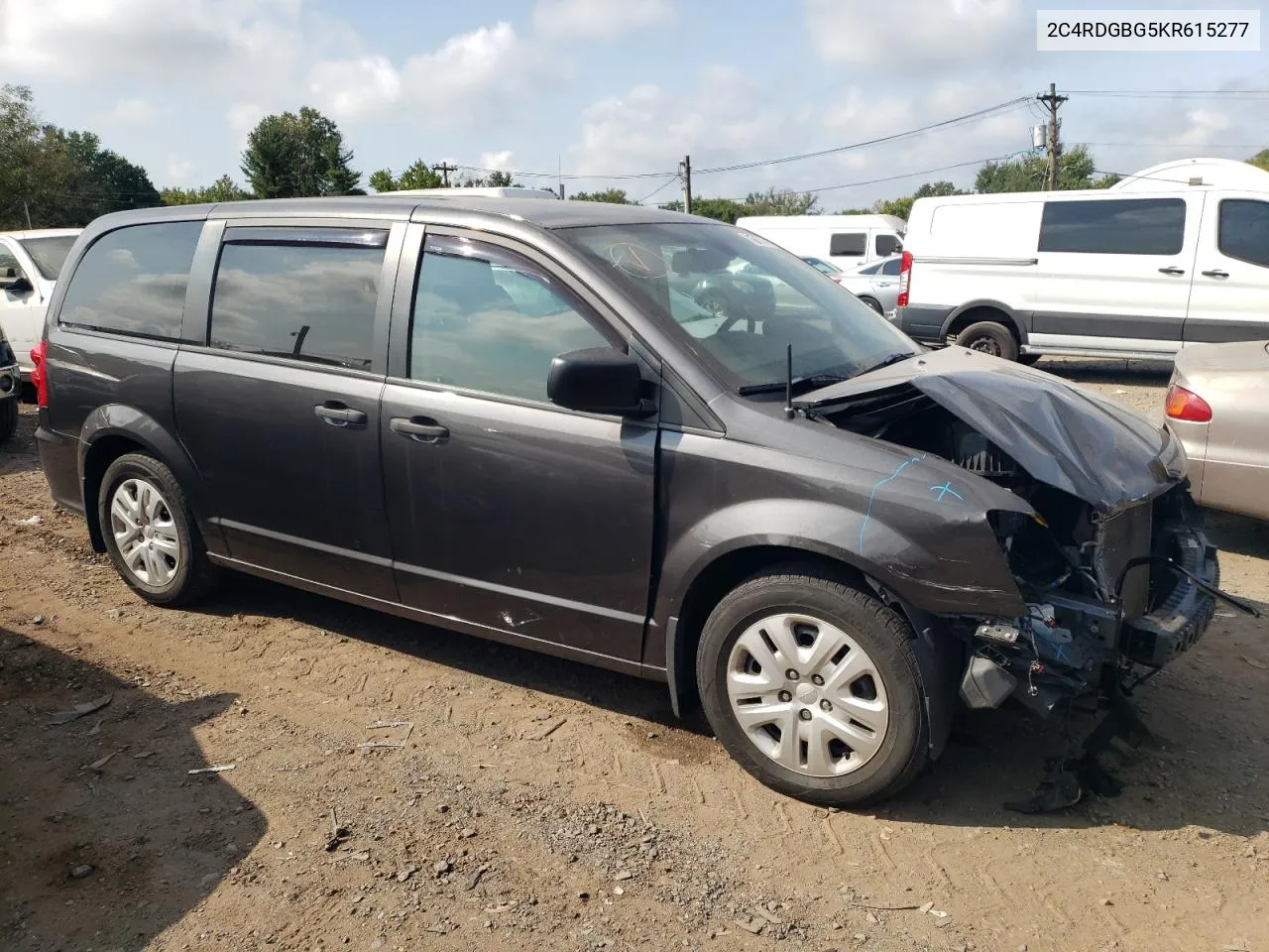 2C4RDGBG5KR615277 2019 Dodge Grand Caravan Se