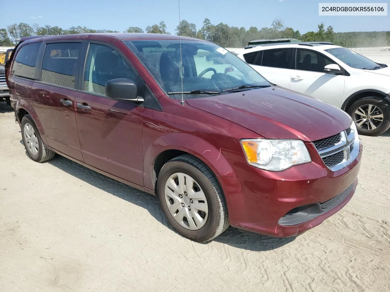 2C4RDGBG0KR556106 2019 Dodge Grand Caravan Se