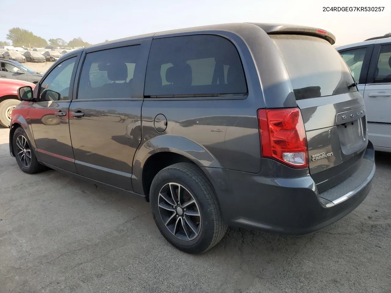 2019 Dodge Grand Caravan Gt VIN: 2C4RDGEG7KR530257 Lot: 71064504